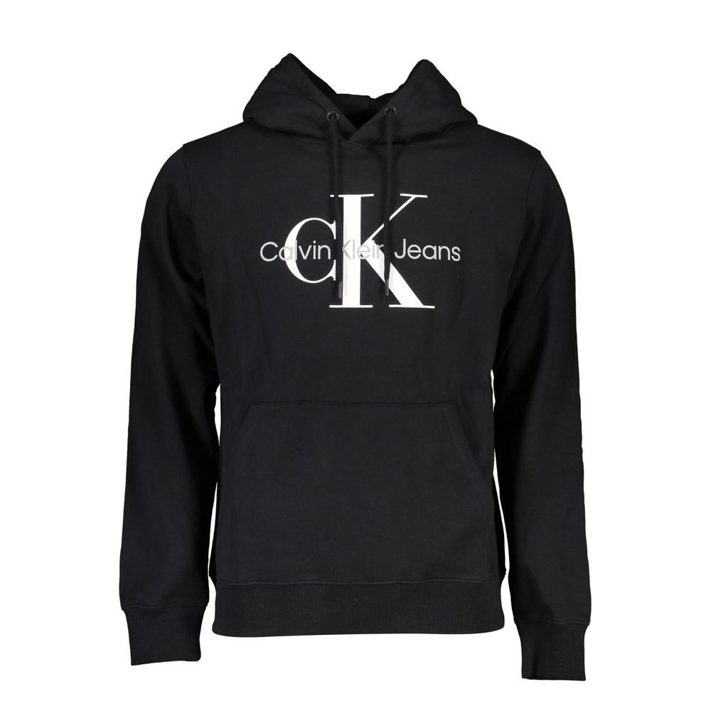 Calvin Klein Black Cotton Men Sweater