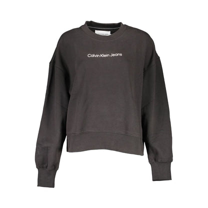 Calvin Klein Black Cotton Women Sweater