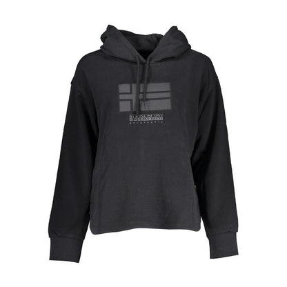Napapijri Black Cotton Women Sweater