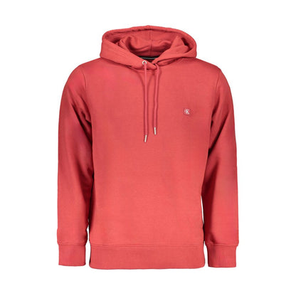 Calvin Klein Red Cotton Sweatshirt