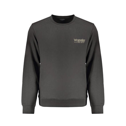 Wrangler Black Cotton Men Sweater