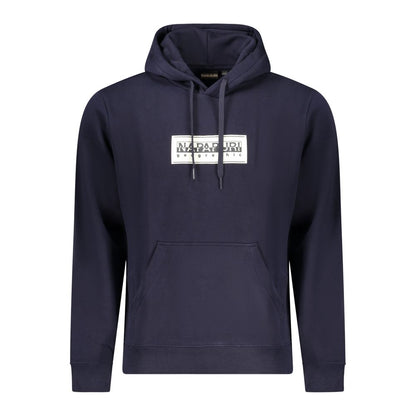 Napapijri Blue Cotton Men Sweater