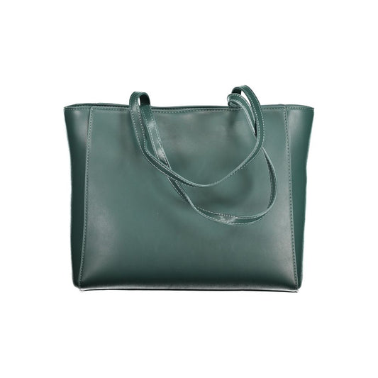 Valentino Green Polyethylene Handbag