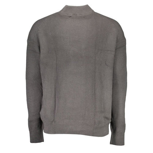Calvin Klein Gray Cotton Sweater