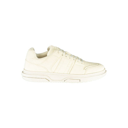 Tommy Hilfiger White Polyester Women Sandal