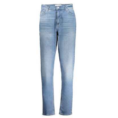 Calvin Klein Blue Cotton Women Jeans