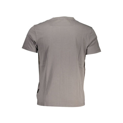 Napapijri Gray Cotton T-Shirt
