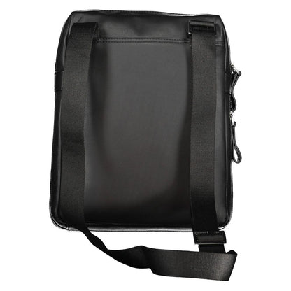 Piquadro Black Leather Shoulder Bag