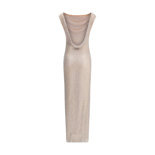 Self-Portrait Rhinestone maxi Dress