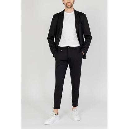 Antony Morato Black Polyester Blazer