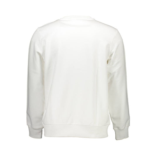 Diesel White Cotton Sweater