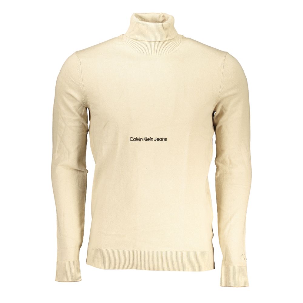 Calvin Klein Beige Cotton Sweater