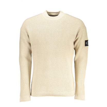 Calvin Klein Beige Cotton Sweater