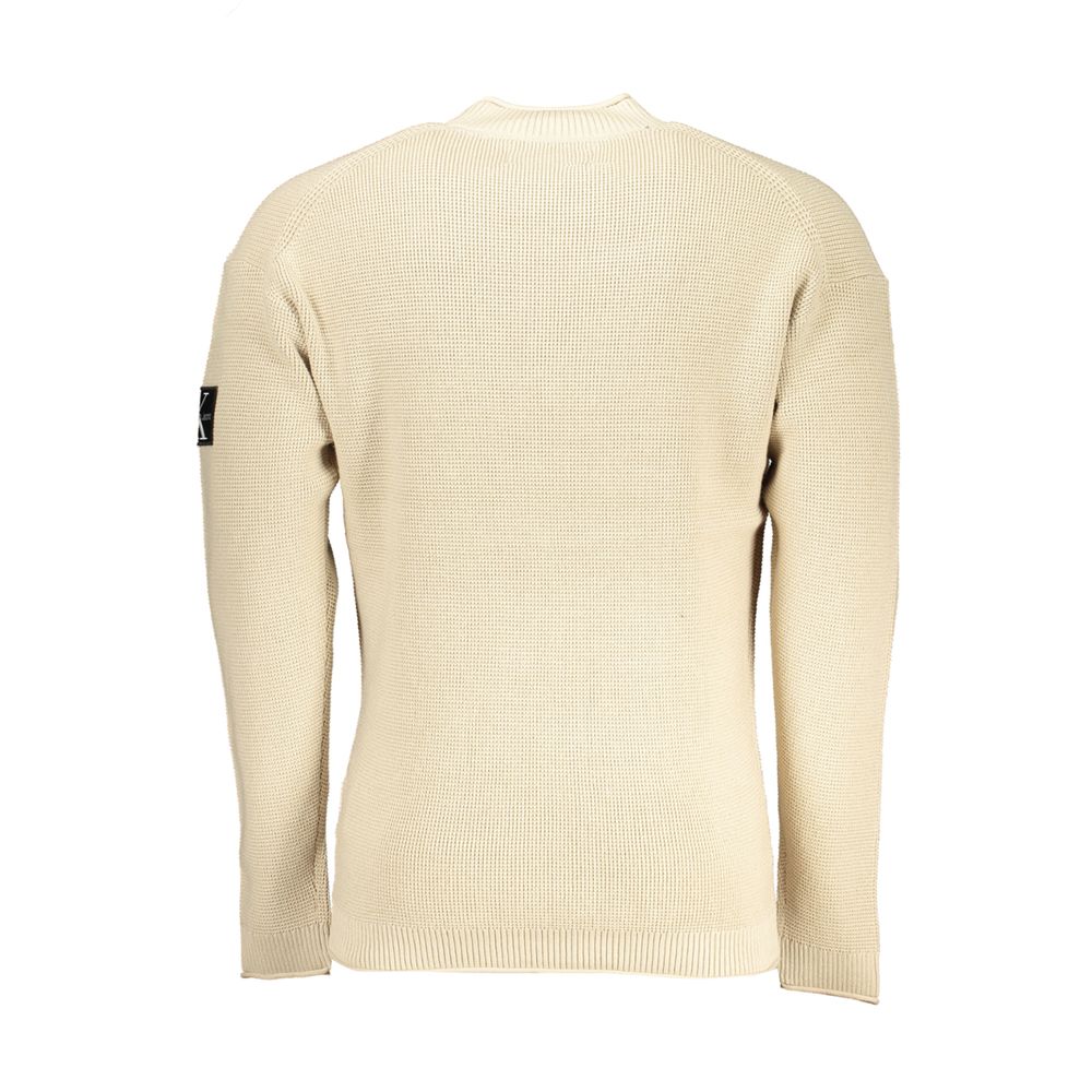 Calvin Klein Beige Cotton Sweater