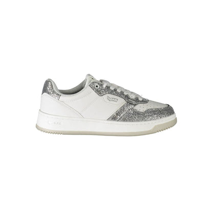Gas White Polyester Sneaker