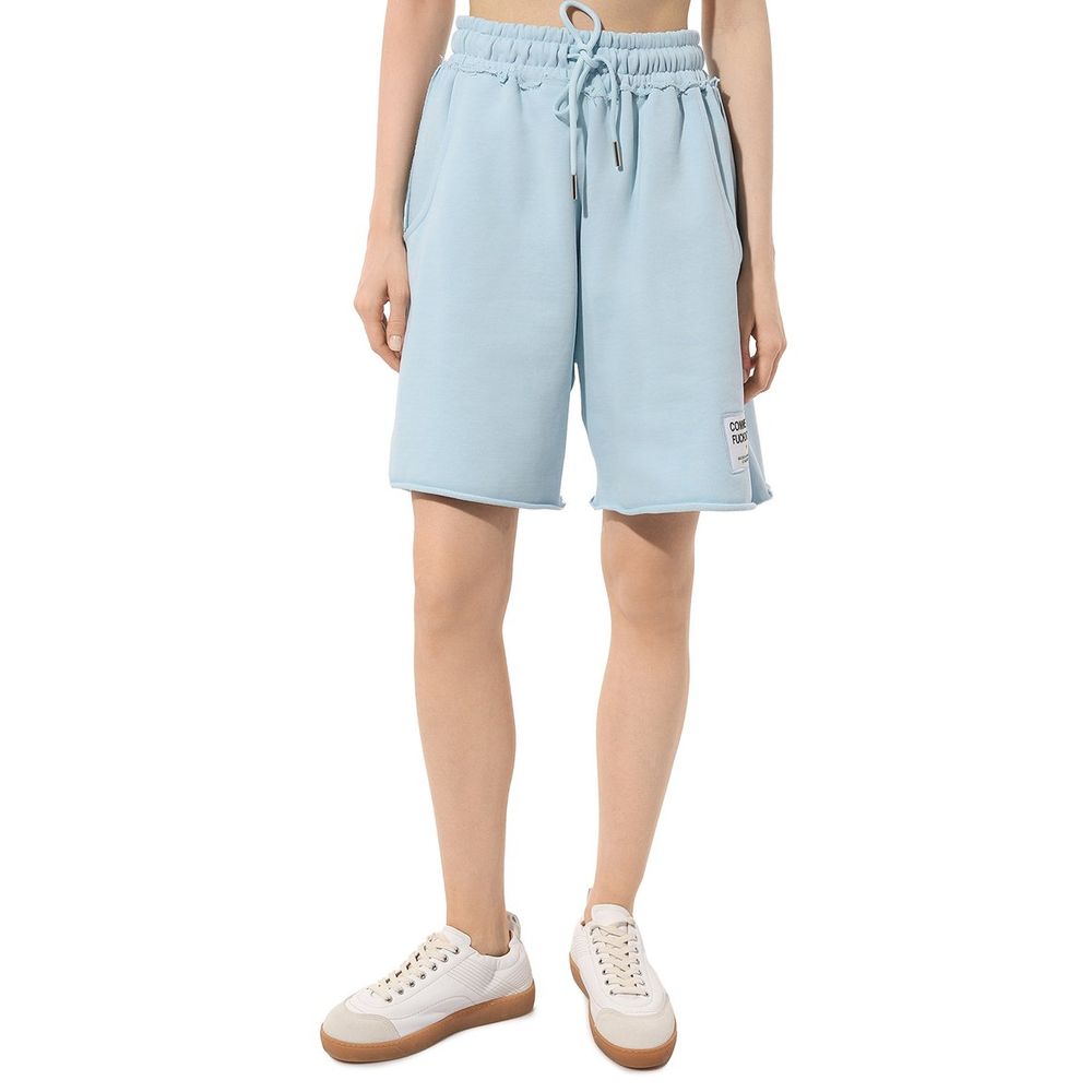 Comme Des Fuckdown Blue Cotton Short