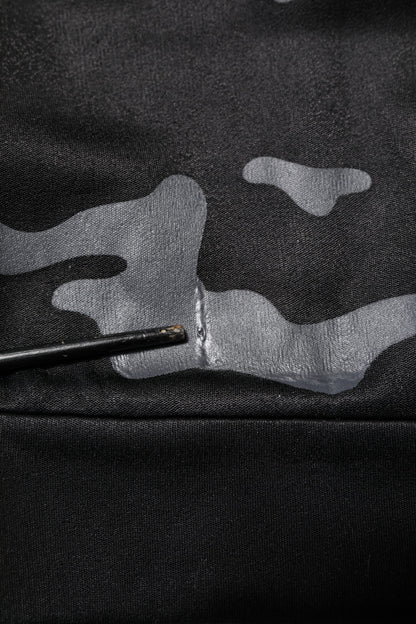 Dolce & Gabbana Black Camouflage Pullover Sweatshirt Sweater