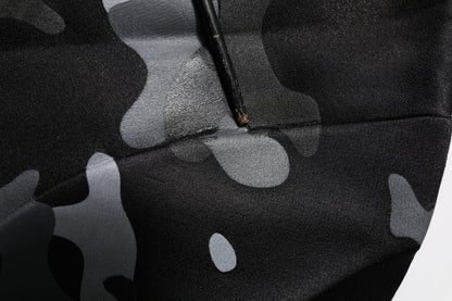 Dolce & Gabbana Black Camouflage Pullover Sweatshirt Sweater