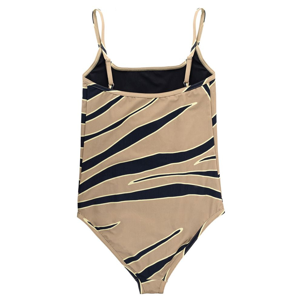 Bottega Veneta Beige Polyamide One-Piece Swimsuit