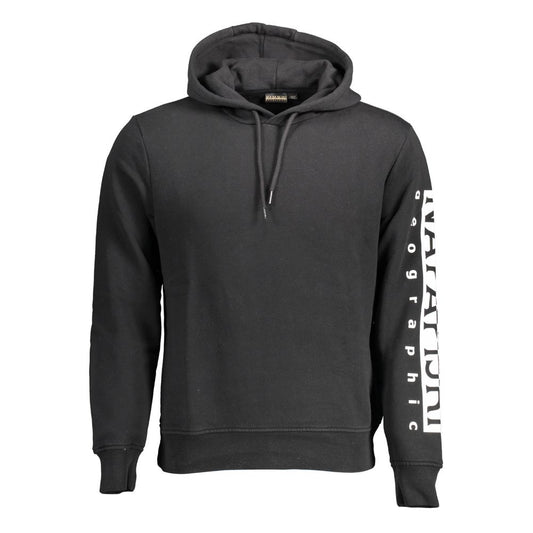 Napapijri Black Cotton Men Sweater