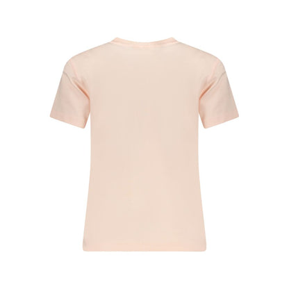 Calvin Klein Pink Cotton Women T-Shirt