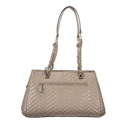 Guess Jeans Marrone Polyurethane Women Handbag