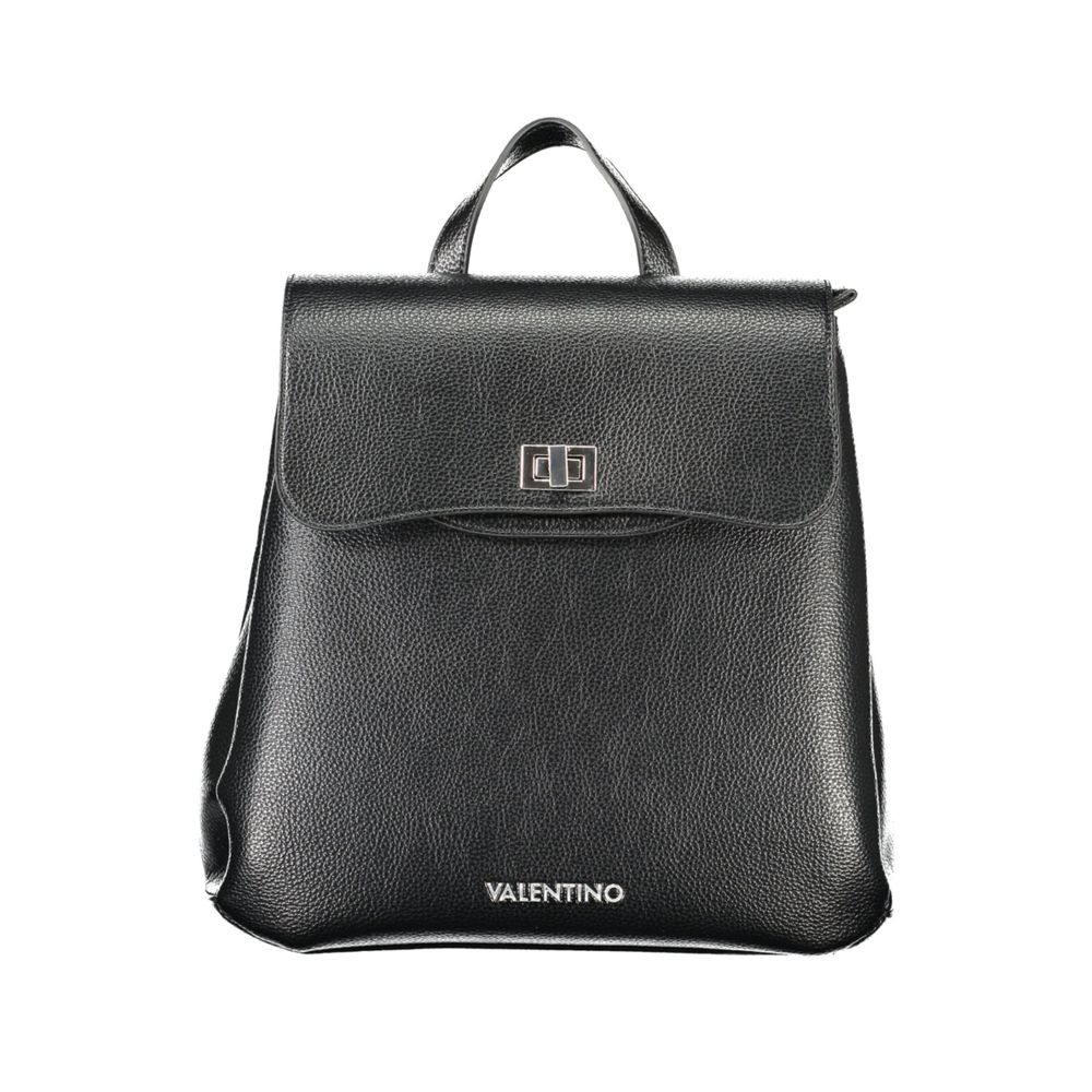 Mario Valentino Nero Polyurethane Women Backpack