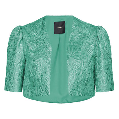 PINKO Blue Polyester Women Shrug