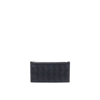 Bottega Veneta Black Calfskin Wallet