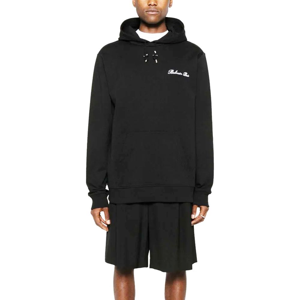 Balmain Cotton Logo Sweatshirt