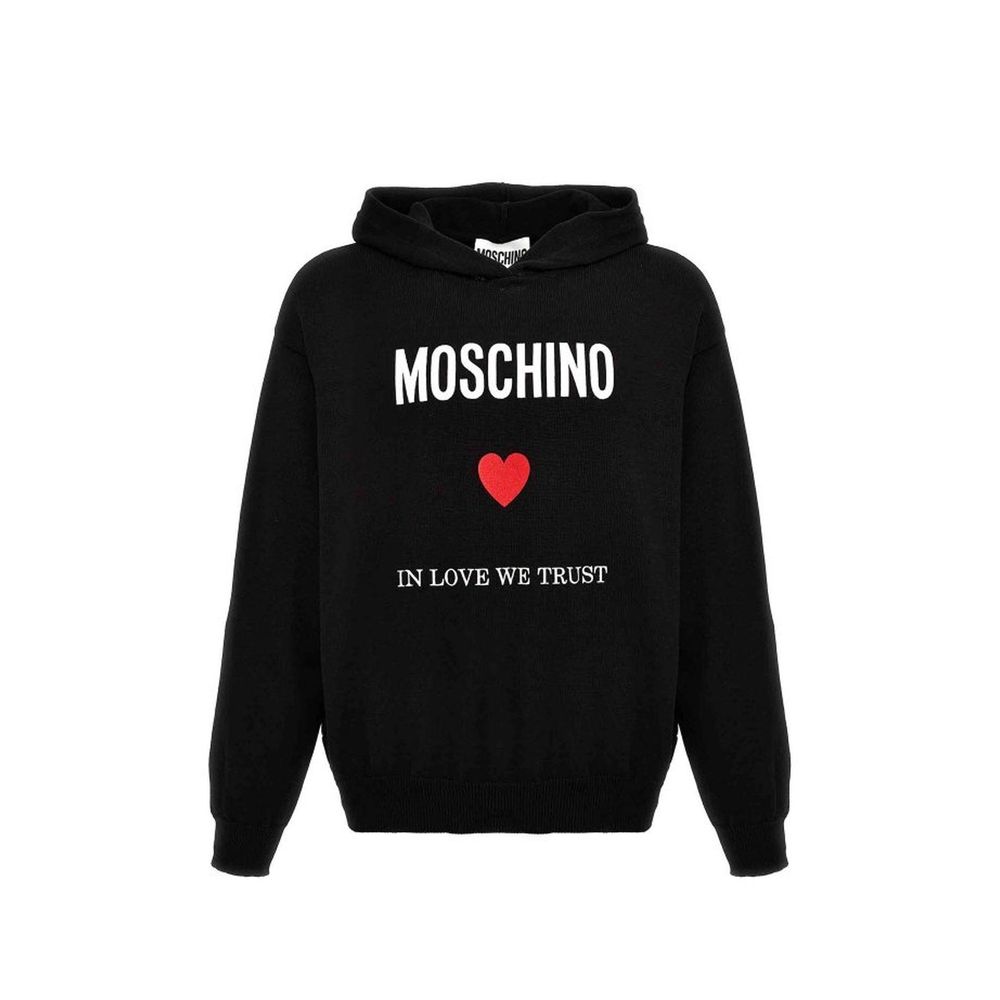 Moschino Couture In Love We Trust Hooded Sweatshirt