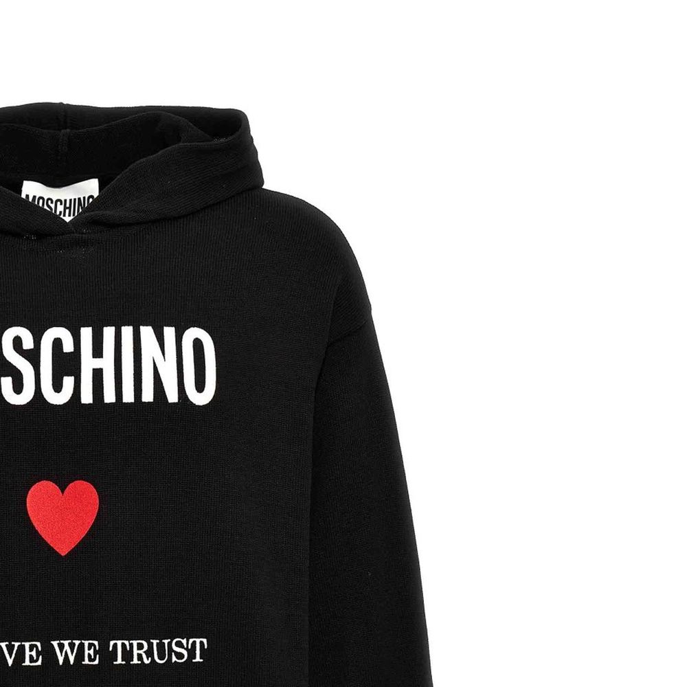 Moschino Couture In Love We Trust Hooded Sweatshirt