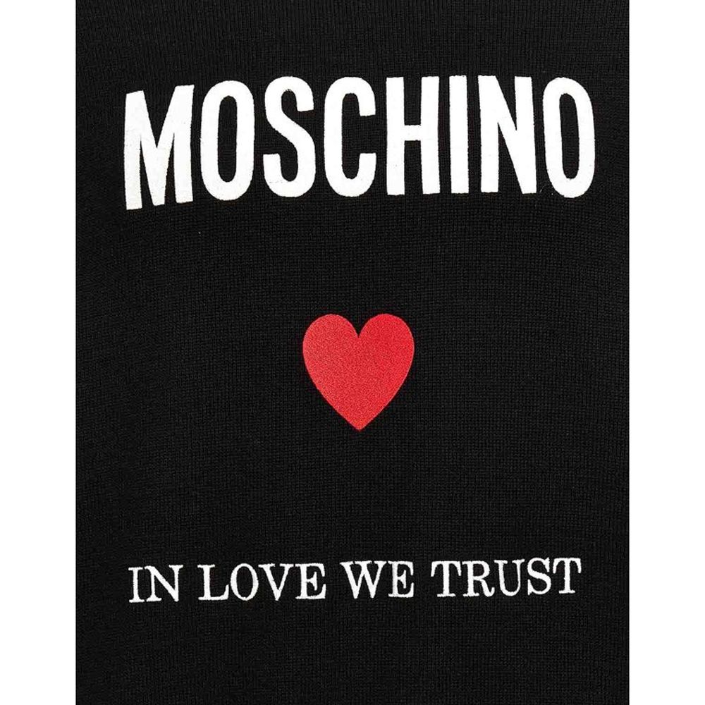 Moschino Couture In Love We Trust Hooded Sweatshirt