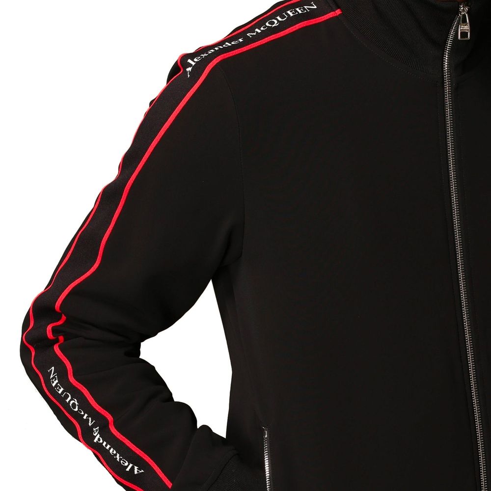 Alexander McQueen Logo Zipped Sweatshirt