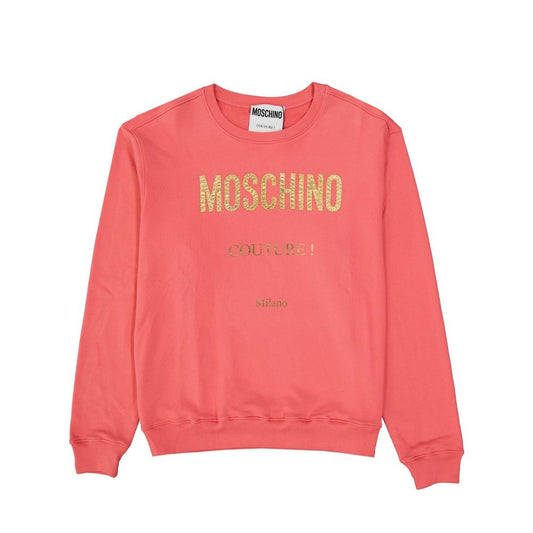 Moschino Couture Cotton Logo Sweatshirt