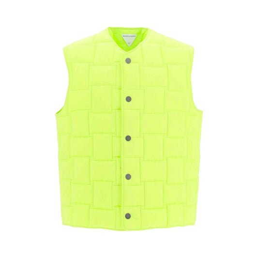 Bottega Veneta Green Polyamide Sleveless Jacket