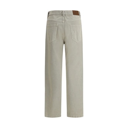 Brunello Cucinelli Straight Dyed Jeans