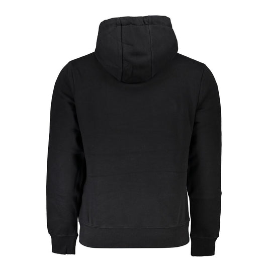 Napapijri Black Cotton Men Sweatshirt