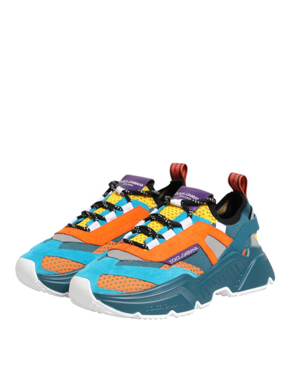 Dolce & Gabbana Multicolor Daymaster Low Top Sneakers Shoes
