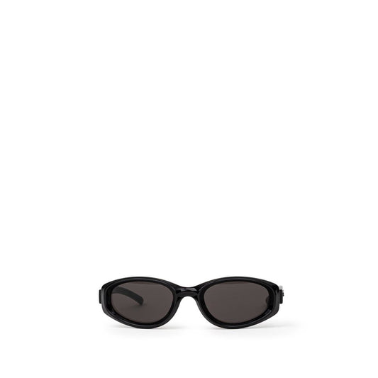 Bottega Veneta Black Acetate Sunglasses