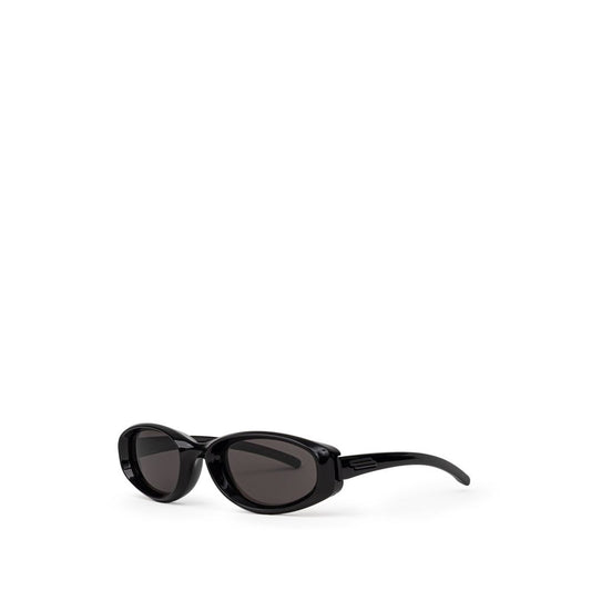 Bottega Veneta Black Acetate Sunglasses