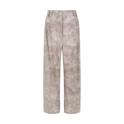 Ella Toile de Jouy pattern Pants