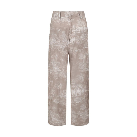 Ella Toile de Jouy pattern Pants