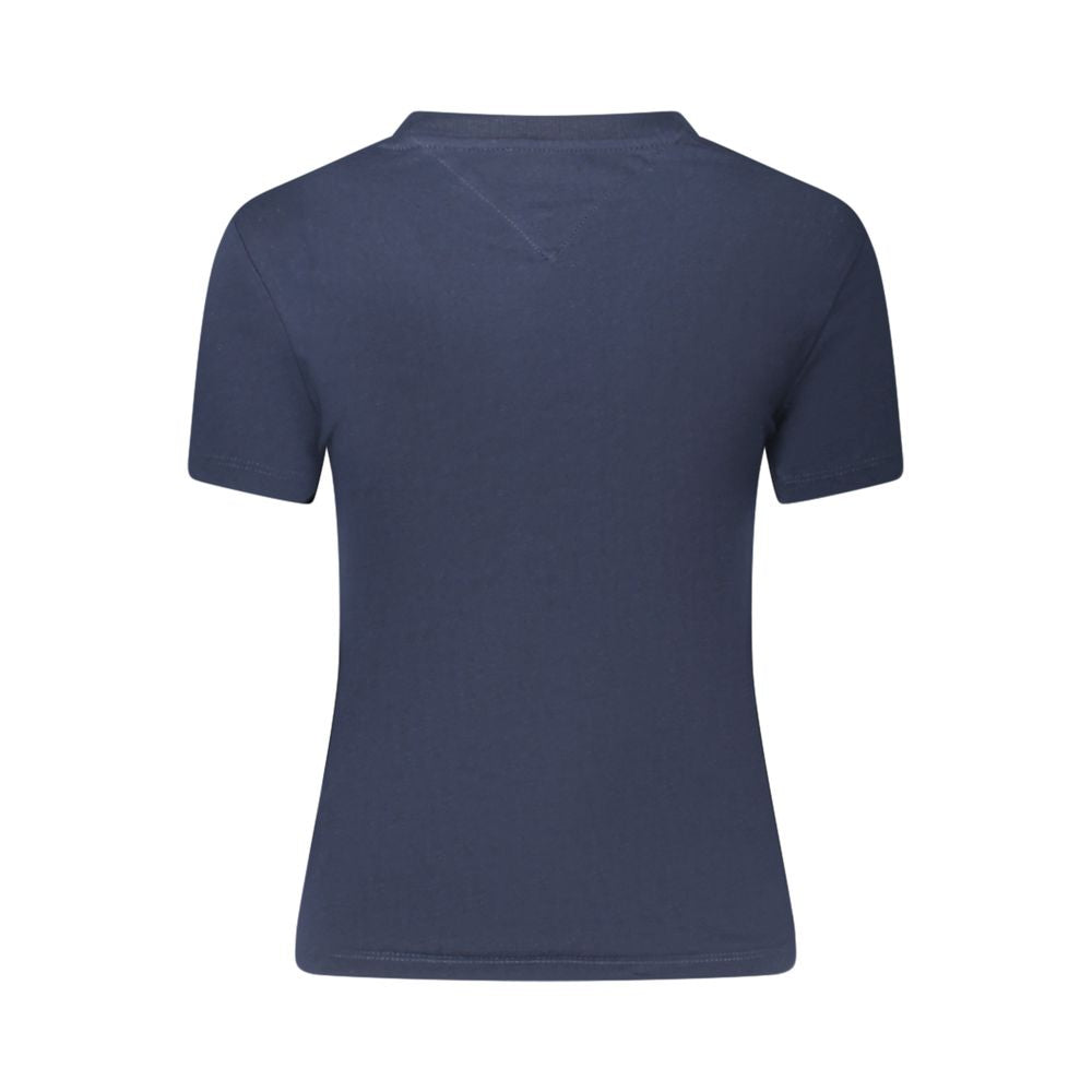 Tommy Hilfiger Blue Cotton Women's T-Shirt