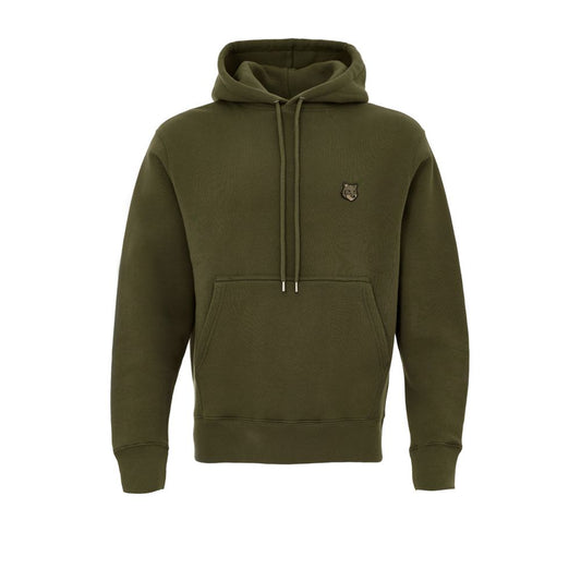 Maison Kitsuné Green Cotton Hoody