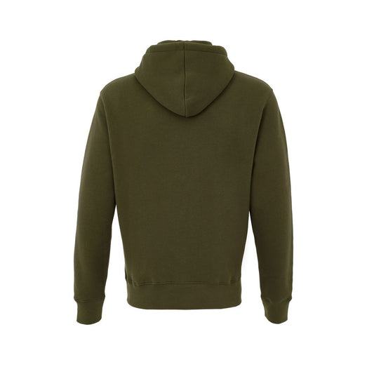 Maison Kitsuné Green Cotton Hoody