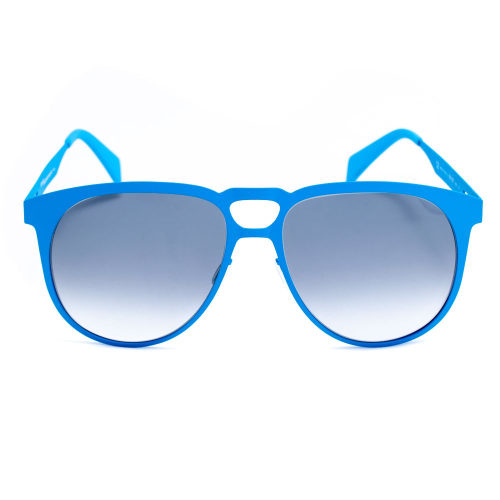 Italia Independent Blue Metal Sunglasses