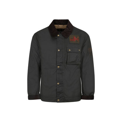 Barbour International Green Cotton Jackets And Coat