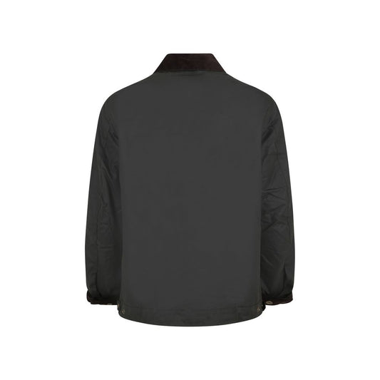 Barbour International Green Cotton Jackets And Coat