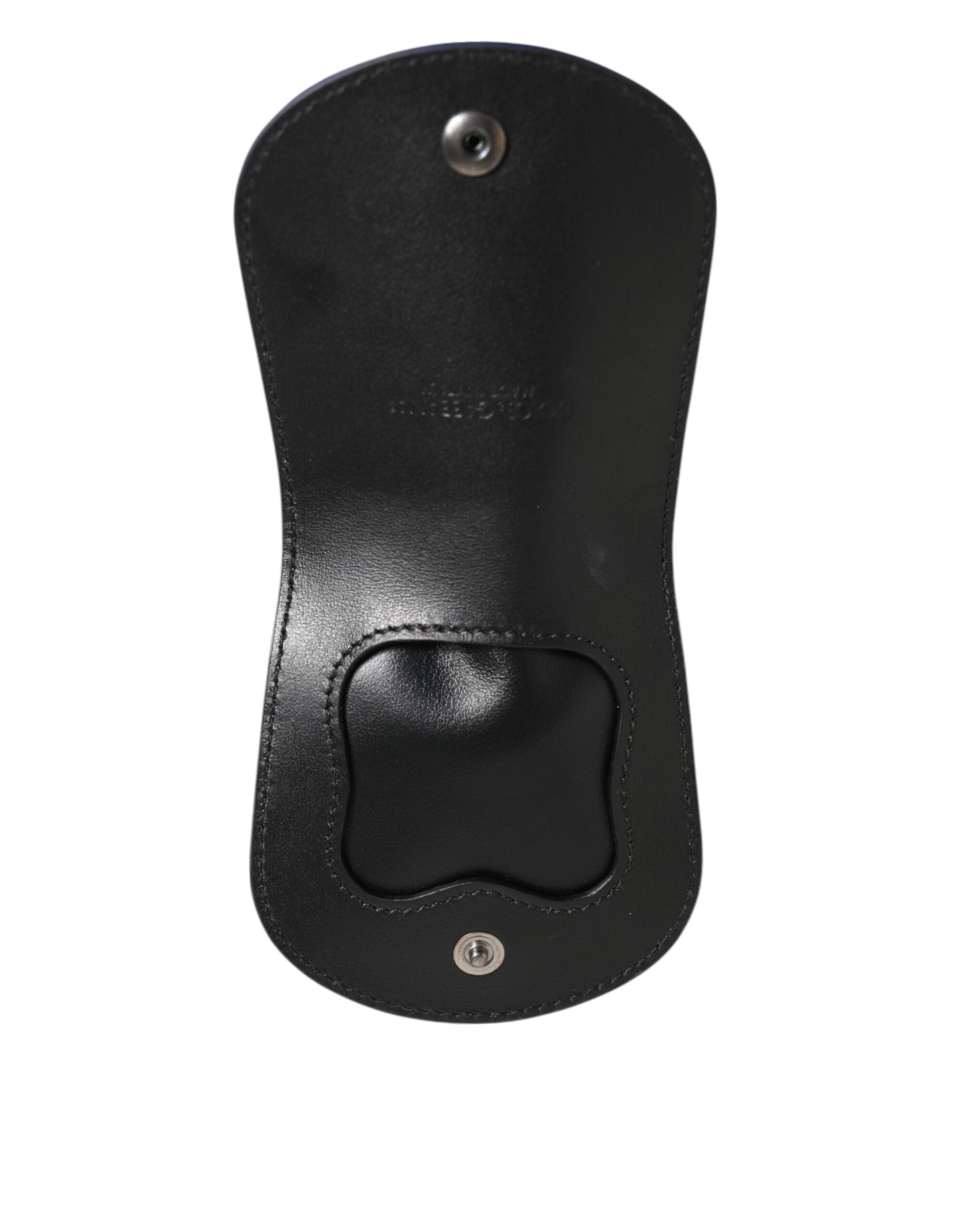 Dolce & Gabbana Blue Exotic Skin Coin Condom Case Holder Pocket Wallet